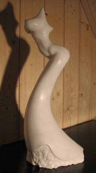 Rzeźba zatytułowany „Utopie” autorstwa Alain Bruneau, Oryginalna praca, Kamień
