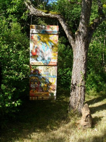 Peinture intitulée "2007/2" par Sculptures Au Jardin, Œuvre d'art originale