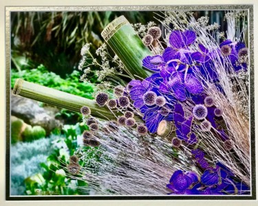 Fotografie mit dem Titel "Ikebana Floral Bamb…" von Stephen D. Smith, Original-Kunstwerk, Digitale Fotografie
