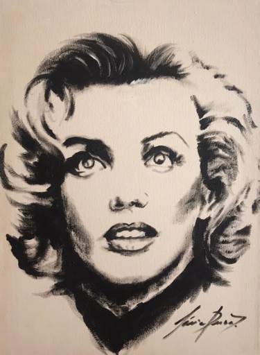Pintura intitulada "Marilyn" por Sdurao, Obras de arte originais, Acrílico
