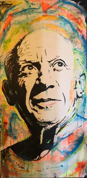 Pintura intitulada "Picasso" por Sdurao, Obras de arte originais, Acrílico