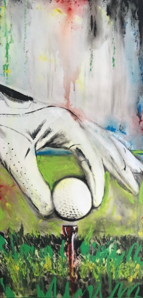 Pintura intitulada "Golf #1" por Sdurao, Obras de arte originais, Acrílico