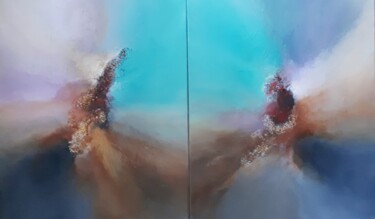 Peinture intitulée "ETHER 2" par Sylvid, Œuvre d'art originale, Acrylique