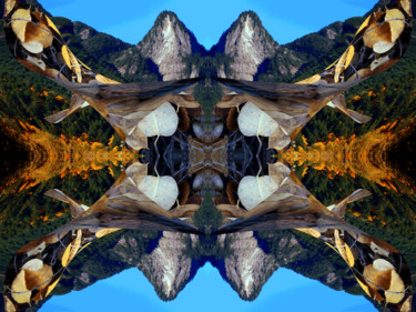 Digital Arts με τίτλο "Autumn Forest 20" από Kenneth Grzesik, Αυθεντικά έργα τέχνης, Ψηφιακή ζωγραφική
