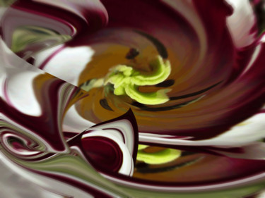 Arte digitale intitolato "Organic Garden 12" da Kenneth Grzesik, Opera d'arte originale, Pittura digitale