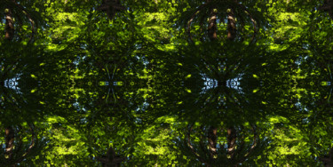 Arts numériques intitulée "Forest Abstract 40" par Kenneth Grzesik, Œuvre d'art originale, Peinture numérique