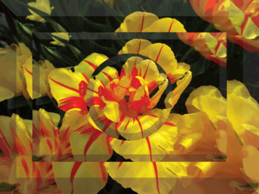 Digital Arts titled "Garden View 10" by Kenneth Grzesik, Original Artwork, 2D Digital Work