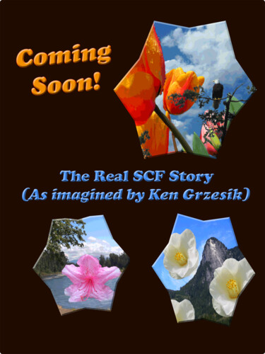 Digitale Kunst mit dem Titel "The Real SCF story,…" von Kenneth Grzesik, Original-Kunstwerk, 2D digitale Arbeit