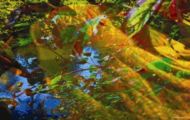 Digital Arts titled "Autumnly #4" by Kenneth Grzesik, Original Artwork, Digital Painting