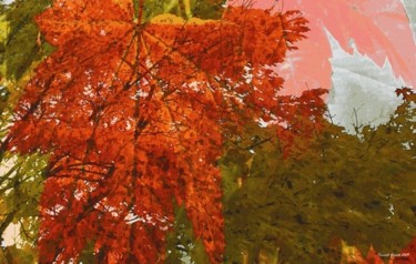 Digital Arts titled "Autumnly #26" by Kenneth Grzesik, Original Artwork, Digital Painting