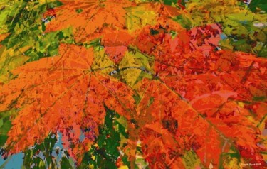 Digital Arts titled "Autumnly #49" by Kenneth Grzesik, Original Artwork, Digital Painting