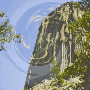 Digital Arts titled "Summer Solstice Wyo…" by Kenneth Grzesik, Original Artwork, Digital Painting