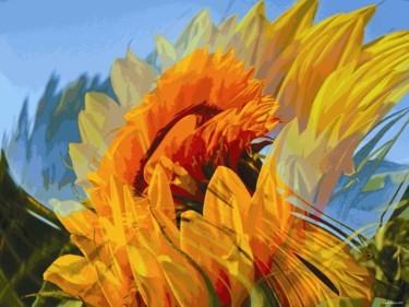 Digital Arts titled "Summer Wavelength #…" by Kenneth Grzesik, Original Artwork, Digital Painting