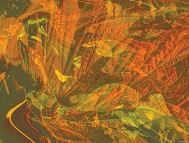 Digital Arts titled "Autumnation 8" by Kenneth Grzesik, Original Artwork, Digital Painting