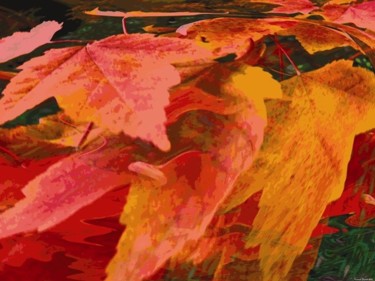Digital Arts titled "Autumnation 22" by Kenneth Grzesik, Original Artwork, Digital Painting