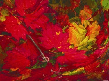 Digital Arts titled "Autumnation 27" by Kenneth Grzesik, Original Artwork, Digital Painting