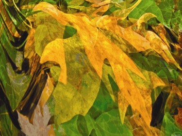 Arte digital titulada "Autumnation 28" por Kenneth Grzesik, Obra de arte original, Pintura Digital