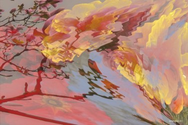 Digital Arts titled "Seduction by Spring…" by Kenneth Grzesik, Original Artwork, Digital Painting