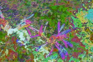Digital Arts titled "Summer Currents 27" by Kenneth Grzesik, Original Artwork, Digital Painting