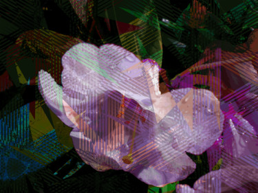 Digital Arts titled "Spring Mosaic 15" by Kenneth Grzesik, Original Artwork, Digital Painting
