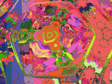 Digital Arts titled "Abstract Spring 2" by Kenneth Grzesik, Original Artwork, Digital Painting