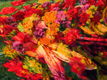 Digital Arts titled "Organic Spring 7" by Kenneth Grzesik, Original Artwork, Digital Painting