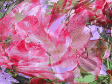 Digital Arts titled "Organic Spring 11" by Kenneth Grzesik, Original Artwork, Digital Painting