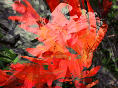 Digital Arts titled "Organic Spring 15" by Kenneth Grzesik, Original Artwork, Digital Painting
