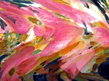 Digital Arts titled "Organic Spring 19" by Kenneth Grzesik, Original Artwork, Digital Painting
