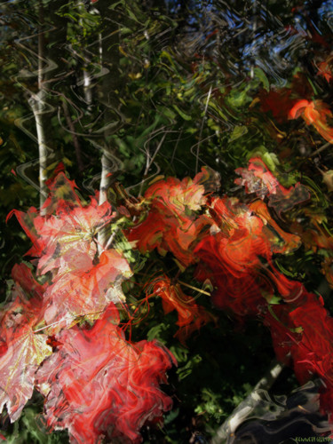 Digitale Kunst mit dem Titel "October Transitions…" von Kenneth Grzesik, Original-Kunstwerk, Digitale Malerei