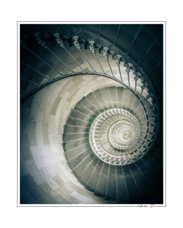 Fotografia intitulada "Spirale marine" por Sébastien Bance, Obras de arte originais, Fotografia digital