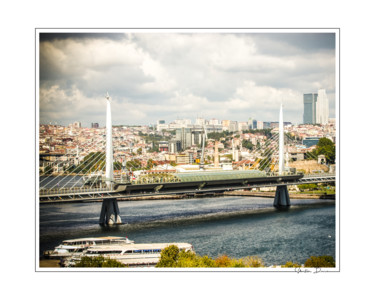 Photography titled "Atatürk Bridge" by Sébastien Bance, Original Artwork, Digital Photography