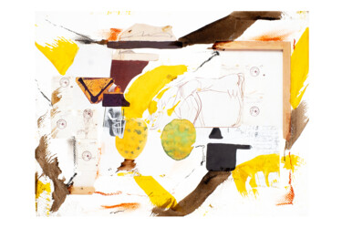 Collages intitulée "Beuys N The Hood /…" par Sebastian Herrling, Œuvre d'art originale, Collages