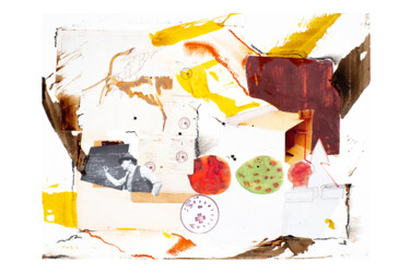 「Beuys N The Hood /…」というタイトルのコラージュ Sebastian Herrlingによって, オリジナルのアートワーク, コラージュ
