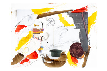 Collages intitulée "Beuys N The Hood 3_1" par Sebastian Herrling, Œuvre d'art originale, Collages