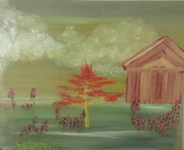 Peinture intitulée "debut d 'automne" par Sebastian Ponchaut (sterton), Œuvre d'art originale, Huile