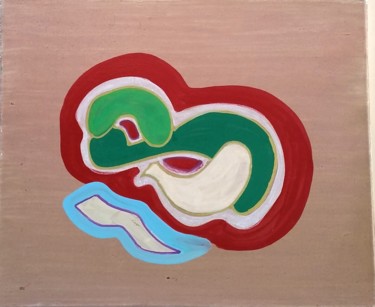 Peinture intitulée "le s de ses serpent…" par Sebastian Ponchaut (sterton), Œuvre d'art originale, Autre