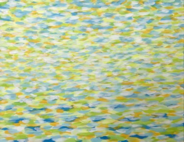 Peinture intitulée "Water reflection Gr…" par Sebastian Olivier Burckhardt, Œuvre d'art originale, Acrylique