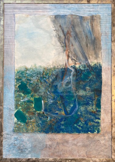 et la pluie arriva Pintura titulada "et la pluie arriva" por Sebastian Olivier Burckhardt, Obra de arte original, Acrílico