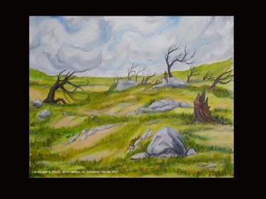 Painting titled "Landscape4" by Sebastian Haines, Original Artwork