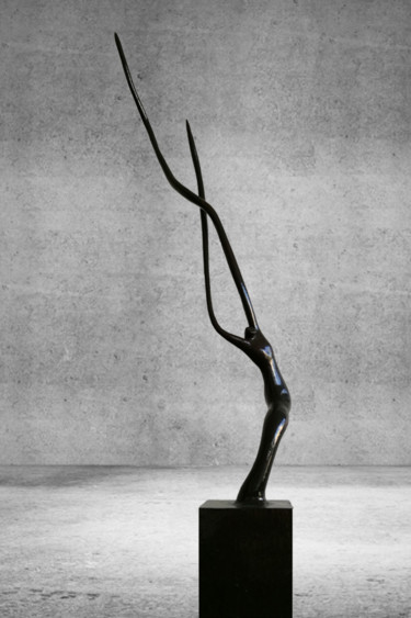 Escultura titulada "TORERO" por Sébastien Amieil, Obra de arte original, Madera