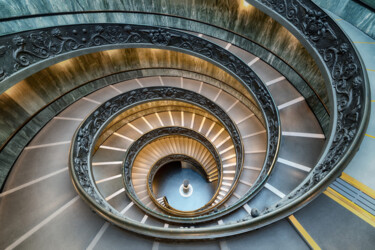Фотография под названием "Escalier de Bramant…" - Sébastien Blanc, Подлинное произведение искусства, Цифровая фотография Уст…