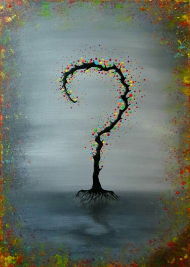 Peinture intitulée "why" par Sebastien Josie, Œuvre d'art originale, Acrylique