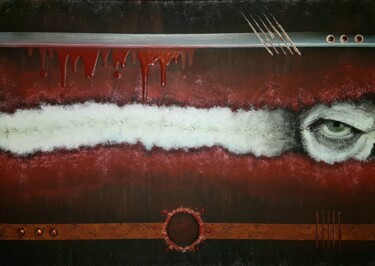 Painting titled "The Walking Dead Ab…" by Sebastien Josie, Original Artwork, Acrylic