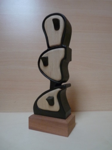 Sculpture intitulée "topaze" par Sebastien Riga, Œuvre d'art originale, Bois