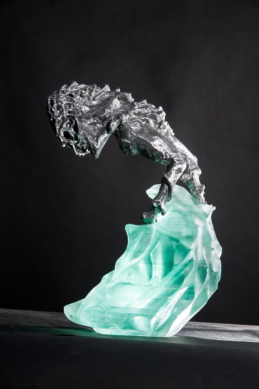 Escultura titulada "Vers'Eau" por Sébastien Taille Sculpteur, Obra de arte original