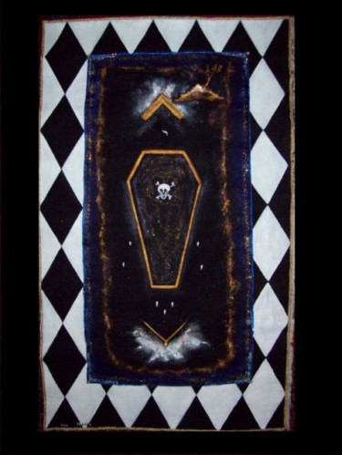 Painting titled "Master Board Lodge…" by Ferenc Sebök, Original Artwork