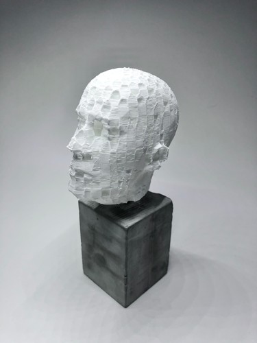 Sculpture titled "Block #1" by Giancarlo S (secliways), Original Artwork, 3D Modeling