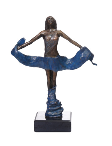 Escultura intitulada "Four Elements AIR" por Seda Eyuboglu, Obras de arte originais, Bronze
