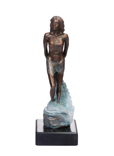 Sculpture intitulée "Four Elements Water" par Seda Eyuboglu, Œuvre d'art originale, Bronze
